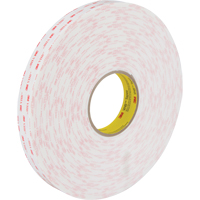 VHB Tape 4950, 33 m (108') L x 25.4 mm (1") W, 45 mils, Acrylic Rideout Tool & Machine Inc.