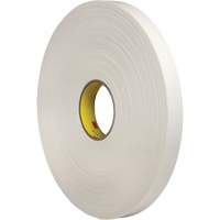 Double-Coated Foam Tape, 66 m (216') L x 25.4 mm (1") W, 31 mils, Polyethylene Rideout Tool & Machine Inc.