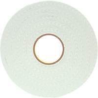 Double-Coated Urethane Foam Tape, 33 m (108') L x 25.4 mm (1") W, 62.5 mils, Urethane Rideout Tool & Machine Inc.