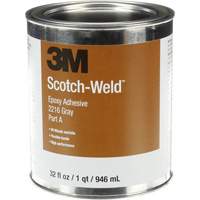 Scotch-Weld Adhesive, 32 fl. oz., Kit, Two-Part, Grey Rideout Tool & Machine Inc.