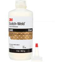 Scotch-Weld™ Instant Adhesive CA5, Clear, Bottle, 1 lbs. AMB332 | Rideout Tool & Machine Inc.