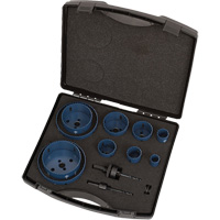 Ensemble de scies-cloches pour &eacute;lectricien, 12 morceaux Rideout Tool & Machine Inc.
