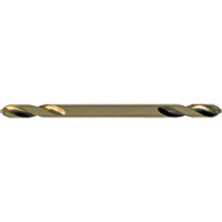 Jet-Kut&reg; Gold Super Premium M2 Twin End Drill Bit, High Speed Steel, 1/8", 1-15/16" L Rideout Tool & Machine Inc.