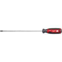 Cabinet Screwdriver, 3/16" Tip, Round, 279 mm L, Cushion Grip Handle Rideout Tool & Machine Inc.