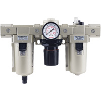 Filtre, r&eacute;gulateur, lubrifiant avec bol m&eacute;tallique, 1/2" NPT, 150 psi Rideout Tool & Machine Inc.