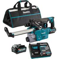 XGT Brushless Cordless SDS-Plus Rotary Hammer with DX10 Dust Extraction Attachment, 40 V, 1-3/16", 3 ft-lbs, 0-840 RPM Rideout Tool & Machine Inc.