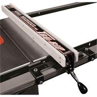 Syst&egrave;me de guide longitudinal industriel Rideout Tool & Machine Inc.