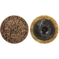 Surface Prep Quick-Change Disc, 1" Dia., Coarse Grit, Aluminum Oxide Rideout Tool & Machine Inc.