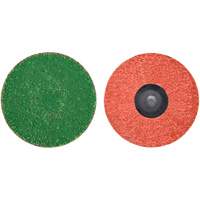 Zirc Plus Quick-Change Cloth Disc, 3" Dia., 120 Grit, Zirconia Alumina Rideout Tool & Machine Inc.