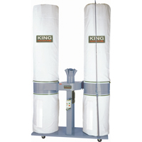 Dust Collector, 68" x 26" x 132" BV574 | Rideout Tool & Machine Inc.