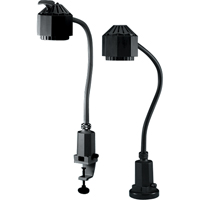 Sunnex Task Lights - 50 Watt Moisture Resistant Halogen Task Lights, 50 W, Halogen, 27" Neck, Black BW227 | Rideout Tool & Machine Inc.