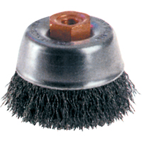 Crimped Wire Cup Brushes - High Speed Small Grinder Rideout Tool & Machine Inc.