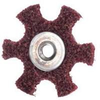 Abrasotex Surface Preparation Star, 3" Dia., Medium Grit, Aluminum Oxide Rideout Tool & Machine Inc.