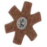 Abrasotex Surface Preparation Star, 3" Dia., Coarse Grit, Aluminum Oxide BY462 | Rideout Tool & Machine Inc.