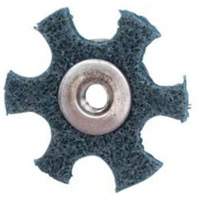 Abrasotex Surface Preparation Star, 3" Dia., Very Fine Grit, Aluminum Oxide BY463 | Rideout Tool & Machine Inc.