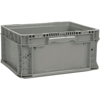 Syst&egrave;me de contenants d'exp&eacute;dition 4845 de StakPak Plus, 7-2/5" la x 12" p x 5" h, Gris Rideout Tool & Machine Inc.