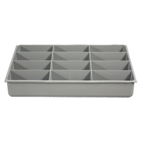 Plastic Insert for Large Compartment Box CA987 | Rideout Tool & Machine Inc.