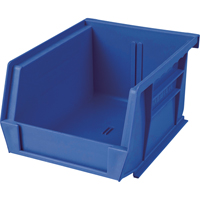 Bac en plastique, 8-1/4" la, 9" h x 18" p, Bleu Rideout Tool & Machine Inc.