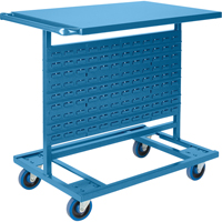 Bin Carts - Cart Only, Double-sided, 24" W x 38-1/2" D x 36-1/2" H Rideout Tool & Machine Inc.