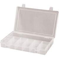 Compact Compartment Cases, 6.75" W x 11" D x 1.75" H, 13 Compartments CB629 | Rideout Tool & Machine Inc.