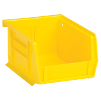 Ultra Stack & Hang Bin, 4-1/8" W x 3" H x 5-3/8" D, Yellow Rideout Tool & Machine Inc.