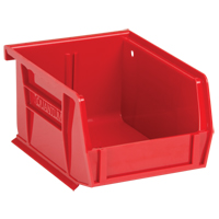 Ultra Stack & Hang Bin, 4-1/8" W x 3" H x 5-3/8" D, Red Rideout Tool & Machine Inc.