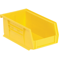 Bacs ultra empilable & suspendable, 4-1/8" la, 3" h x 7-3/8" p, Jaune Rideout Tool & Machine Inc.