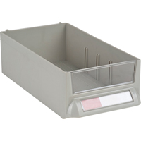 Replacement Drawer for KPC-400 Parts Cabinet, Plastic, 4-11/16" W x 8-5/8" D x 2-7/10" H, Grey Rideout Tool & Machine Inc.