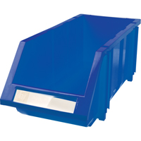 Stack & Hang Bin, 7-7/8" W x 7" H x 17-11/16" D, Blue Rideout Tool & Machine Inc.