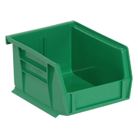 Ultra Stack & Hang Bin, 4-1/8" W x 3" H x 5-3/8" D, Green Rideout Tool & Machine Inc.