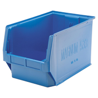 Contenants g&eacute;ants empilables, 12,375" la x 19,75" p x 11,875" h, Bleu Rideout Tool & Machine Inc.