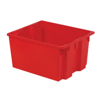 Polylewton Stack-N-Nest&reg; Containers, 13" x 24" x 20", Red Rideout Tool & Machine Inc.