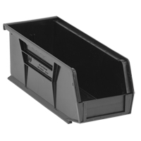 Contenant recycl&eacute; &eacute;cologique, 4,125"/3-3/16" la, 3-3/4" h x 10-7/8"/10,875" p, Noir Rideout Tool & Machine Inc.