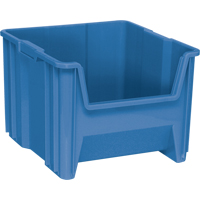 Contenants &agrave; empiler g&eacute;ants, 16,5" la x 17,5" p x 12,5" h, Bleu Rideout Tool & Machine Inc.