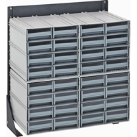 Casiers de rangement &agrave; enclenchement avec supports de plancher Rideout Tool & Machine Inc.