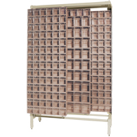 Free-Standing Tip-Out Bins Slider System, 48" W x 18" D x 77" H, 303 Drawers Rideout Tool & Machine Inc.