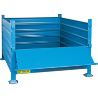 Bulk Stacking Containers, 30" H x 34.5" W x 40.5" D, 4500 lbs. Capacity Rideout Tool & Machine Inc.