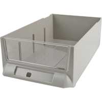 Tiroir de rechange pour armoires de pi&egrave;ces KPC-200, Plastique, 5-3/8" la x 9-13/16" p, 3-3/10" h, Gris Rideout Tool & Machine Inc.