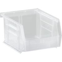 Clear-View Ultra Stack & Hang Bin, 4-1/8" W x 3" H x 5-3/8" D, Clear Rideout Tool & Machine Inc.