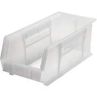 Ultra Stack & Hang Bin, 8-1/4" W x 7" H x 18" D, Clear Rideout Tool & Machine Inc.