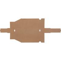 Boîtes profondes en carton ondul&eacute;, 1-15/16" la x 11-1/4" p x 4-1/2" h, Beige Rideout Tool & Machine Inc.