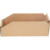 Boîtes profondes en carton ondul&eacute;, 3-3/4" la x 11-1/4" p x 4-1/2" h, Beige Rideout Tool & Machine Inc.