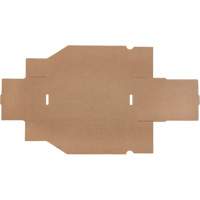 Boîtes profondes en carton ondul&eacute;, 5-3/4" la x 11-1/4" p x 4-1/2" h, Beige Rideout Tool & Machine Inc.