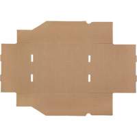 Boîtes profondes en carton ondul&eacute;, 9-3/4" la x 11-1/4" p x 4-1/2" h, Beige Rideout Tool & Machine Inc.