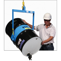 Drum Lifters - Manual Tilt, 55 US gal. (45 Imperial Gal.) Drum Size, 800 lbs./363 kg. Cap. Rideout Tool & Machine Inc.