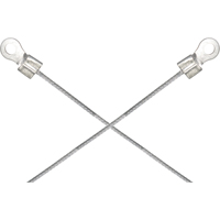 Light-Duty Bonding & Grounding Wire Assemblies - Two 1/4" Terminal Connectors Rideout Tool & Machine Inc.