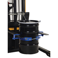 Tilting Drum Ring, 55 US gal. (45 Imperial Gal.) Drum Size, 1200 lbs./544 kg Cap. DC646 | Rideout Tool & Machine Inc.