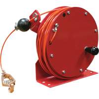 G 3000 Static Discharge Grounding Reel, 100' Length, Heavy-Duty DC784 | Rideout Tool & Machine Inc.