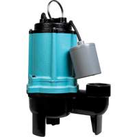10SC Series Sewage Pump, 115 V, 11 A, 120 GPM, 1/2 HP DC817 | Rideout Tool & Machine Inc.