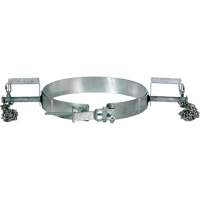 Tilting Drum Ring, 30 US Gal. (24.98 Imperial Gal.) Drum Size, 1200 lbs./544 kg Cap. DC833 | Rideout Tool & Machine Inc.